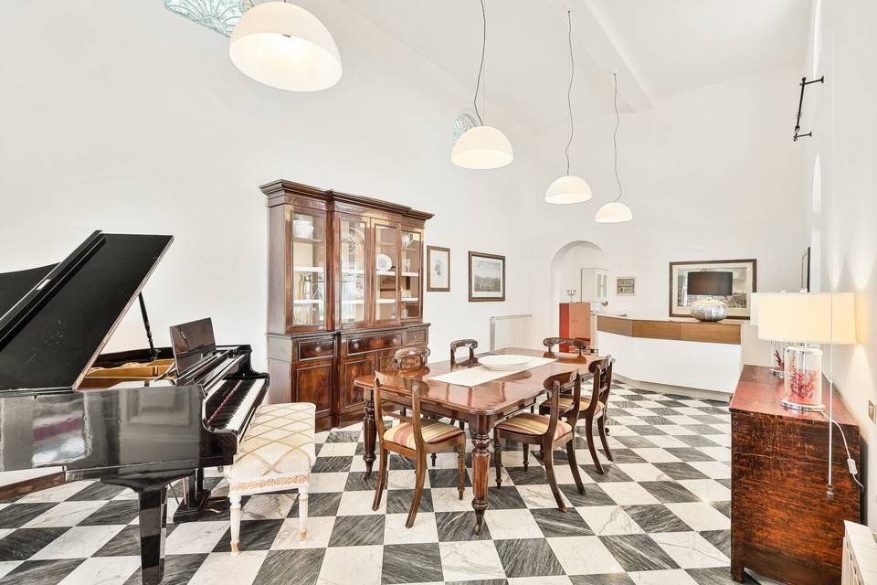 Salotto ex cappella