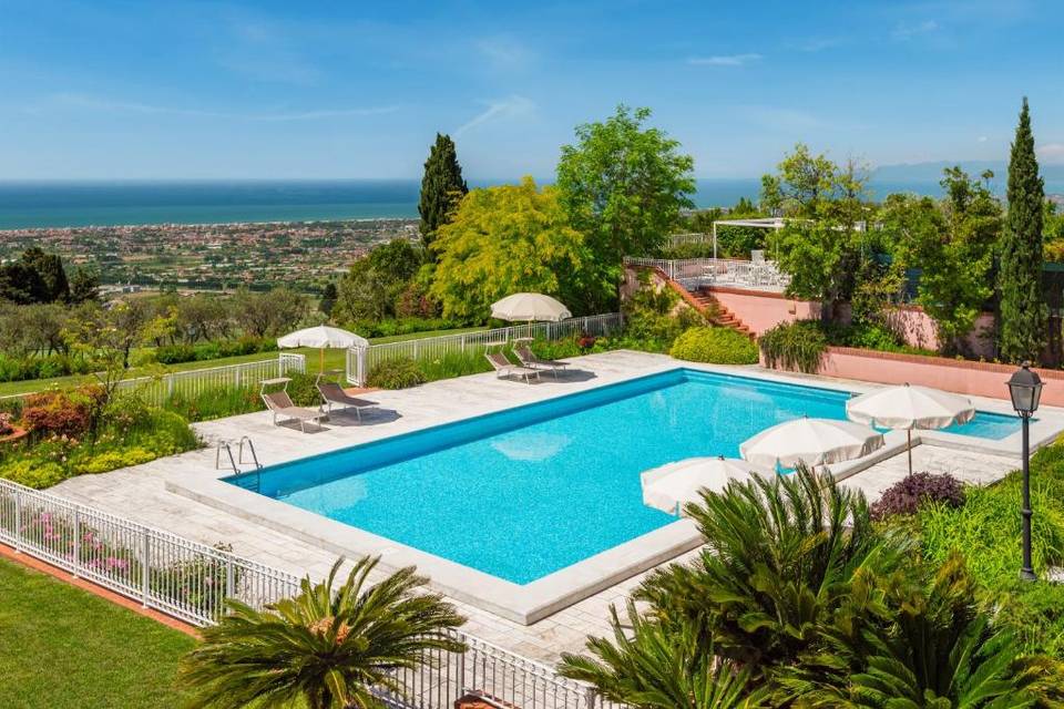 Vista piscina