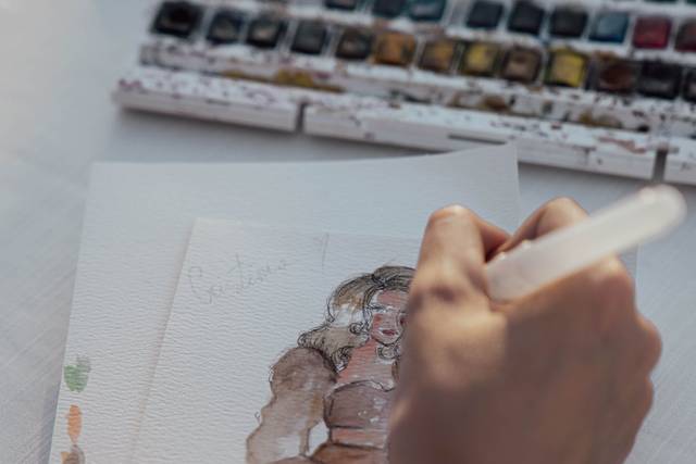 live sketching