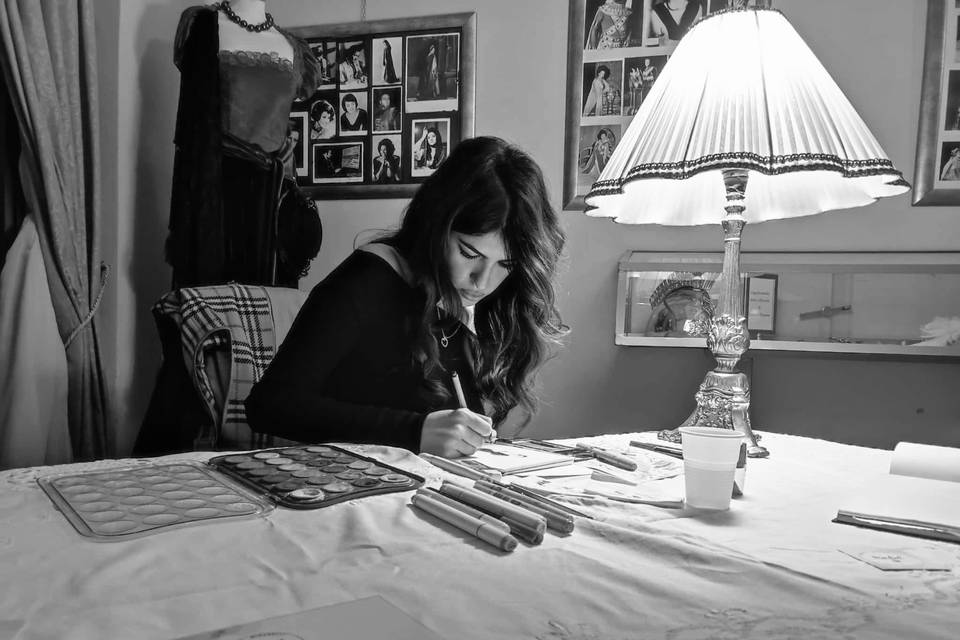 live sketching