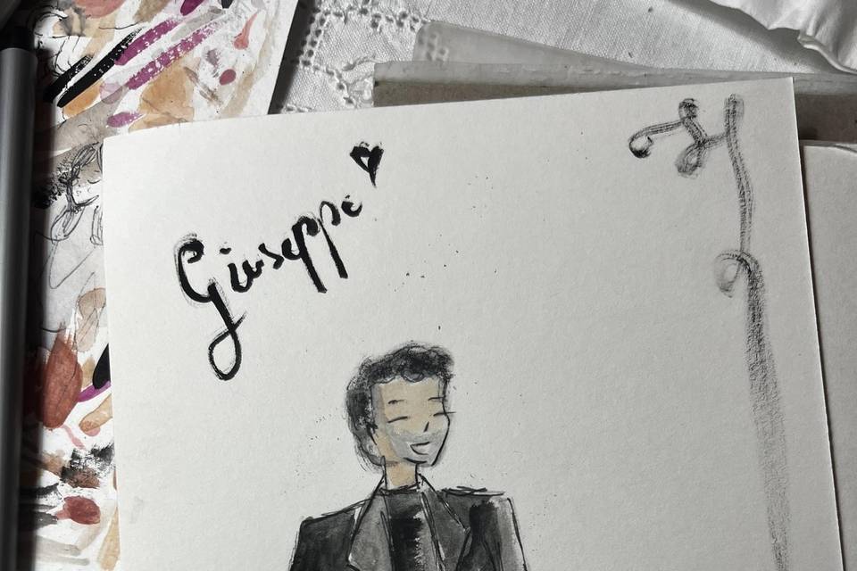 live sketching