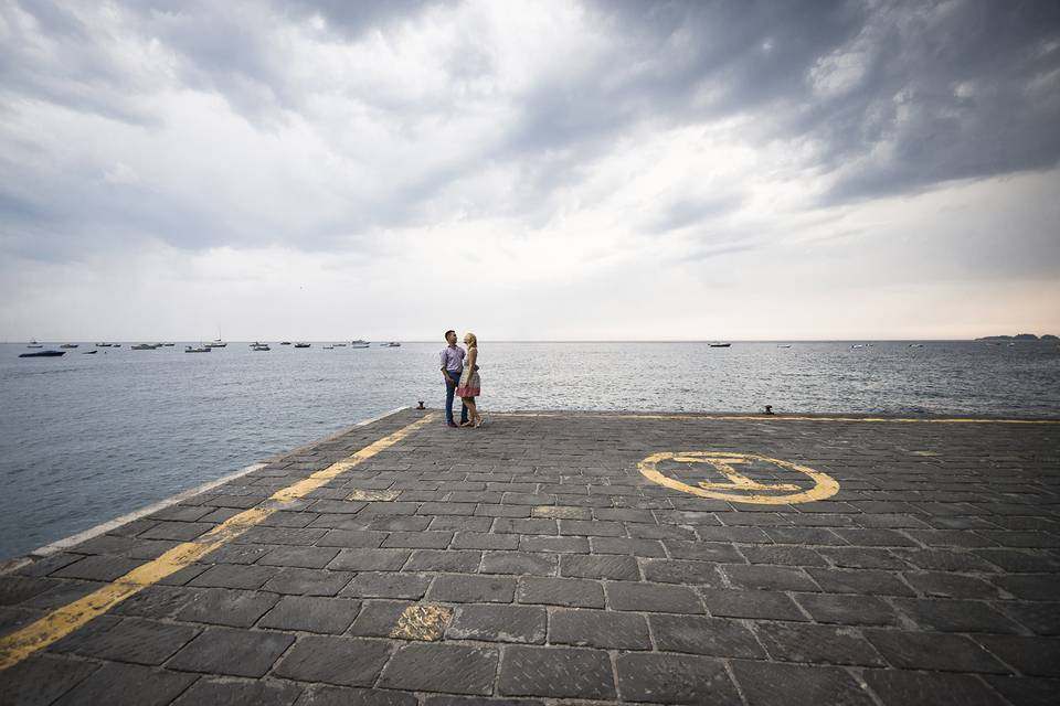 Engagement a Positano