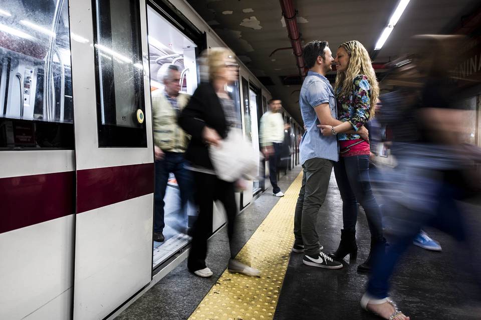 Prematrimoniale in metro