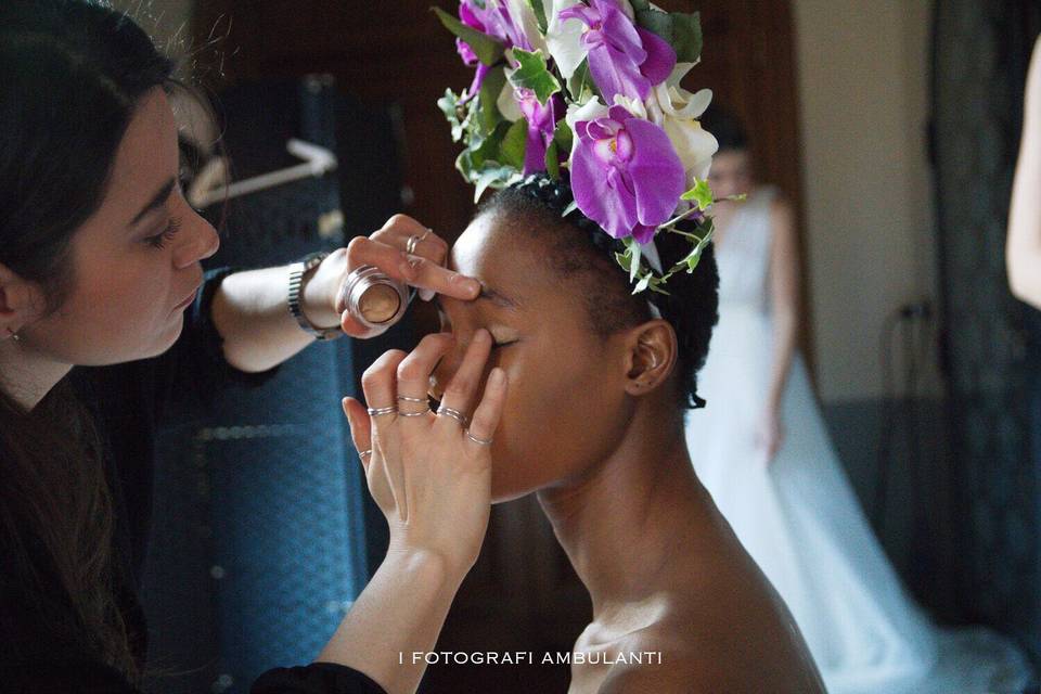 Il make up di una sposa