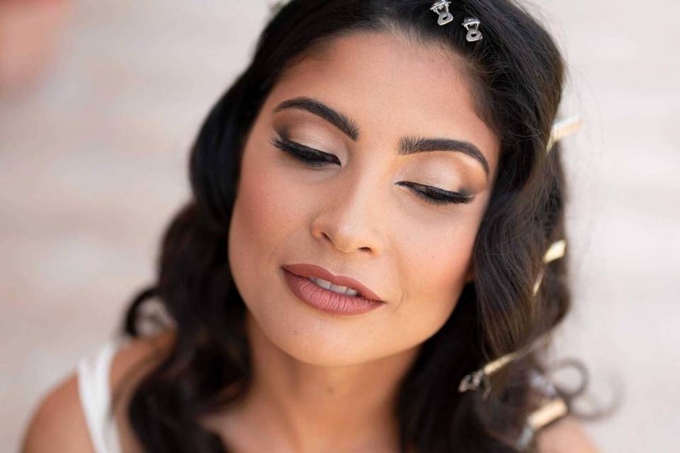 Make-up sposa romantico