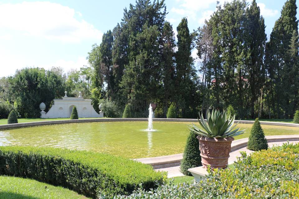 La fontana di Villa Miani