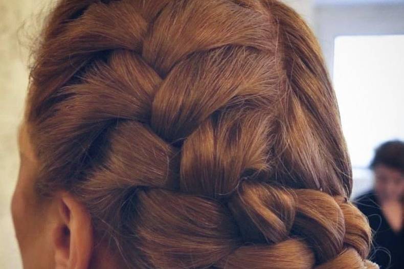 Chignon trecce