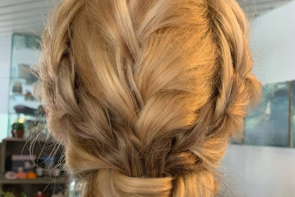 Chignon intrecciato