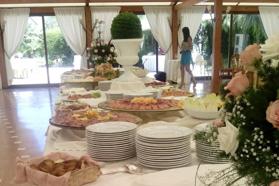 Buffet di antipasti