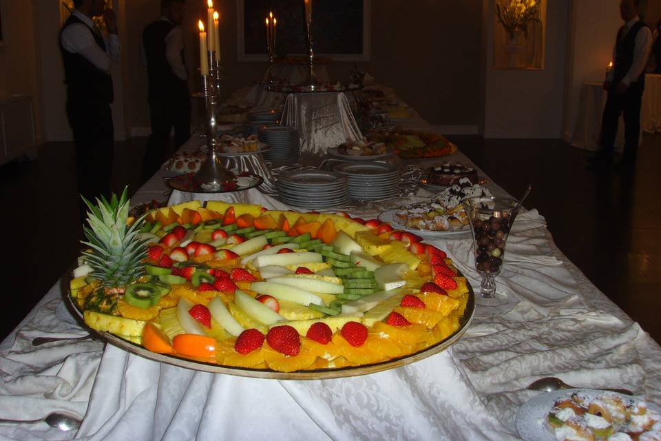 Buffet frutta e dolci