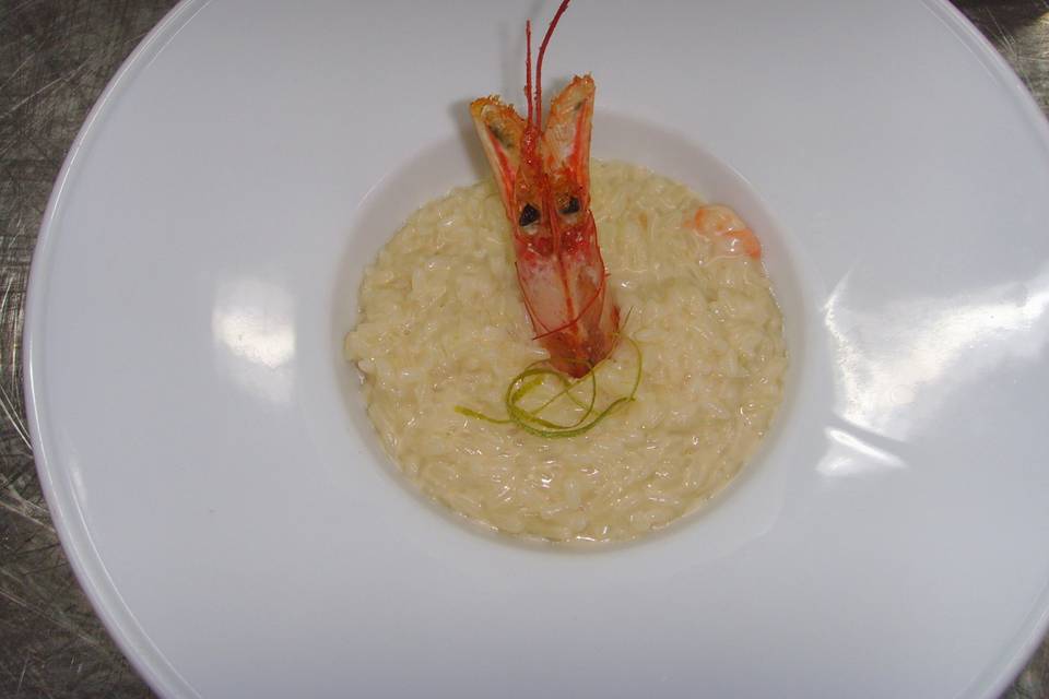 Risotto all'aragostella