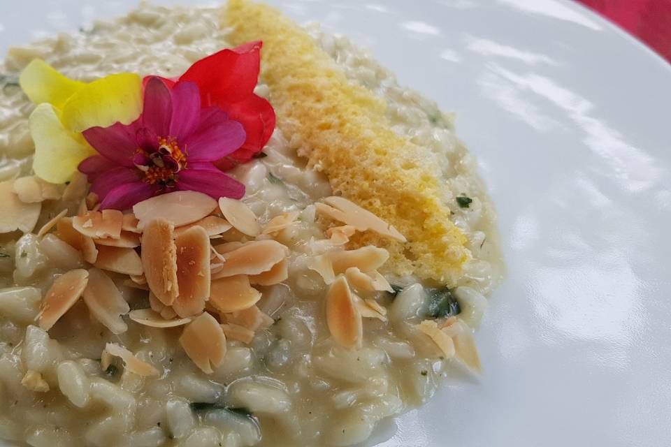 Primo Risotto al basilico