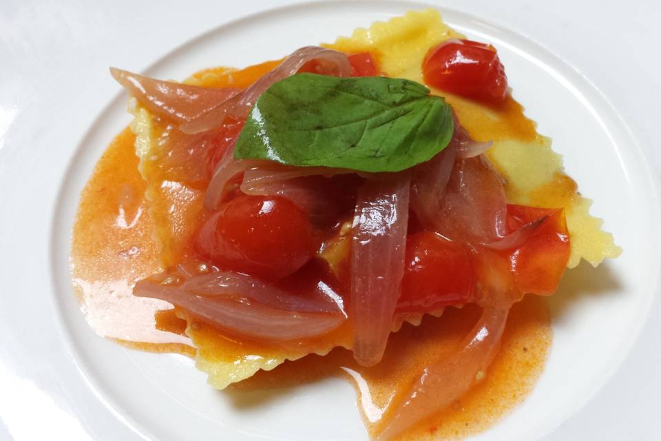 Raviolo di bufala