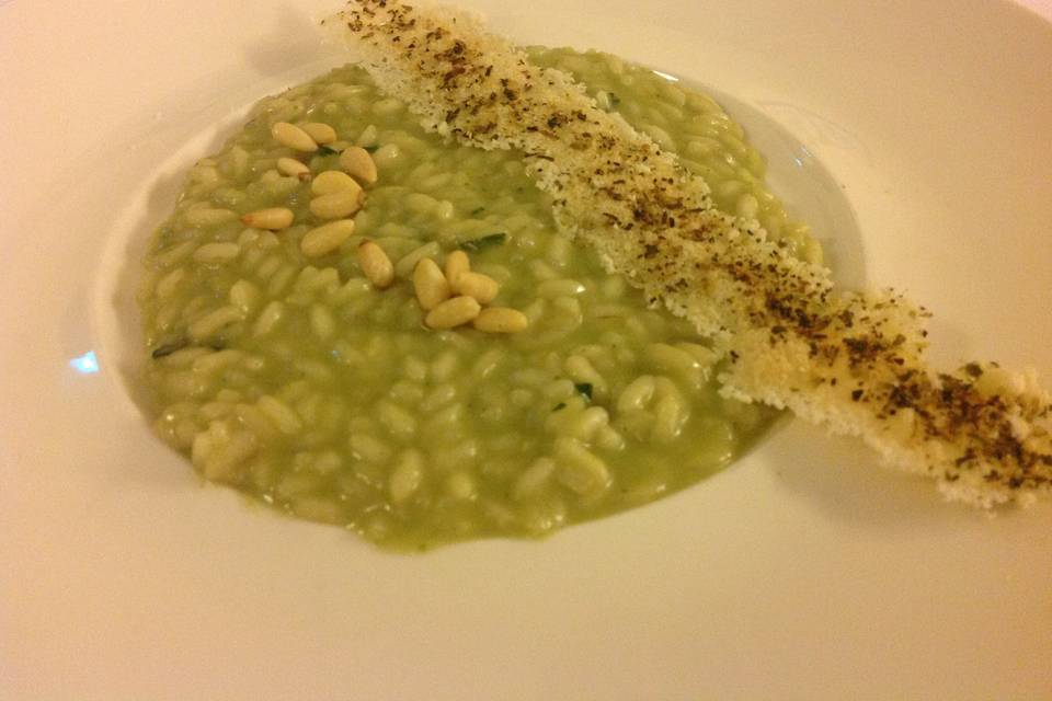 Risotto al basilico