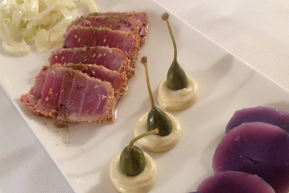 Tagliata di tonno