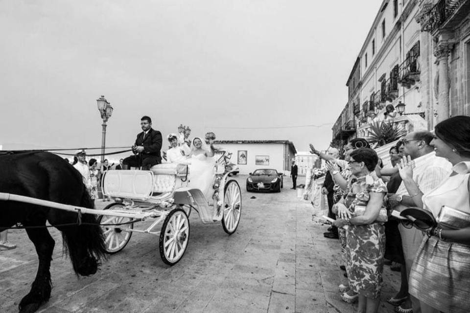 Matrimonio in carrozza