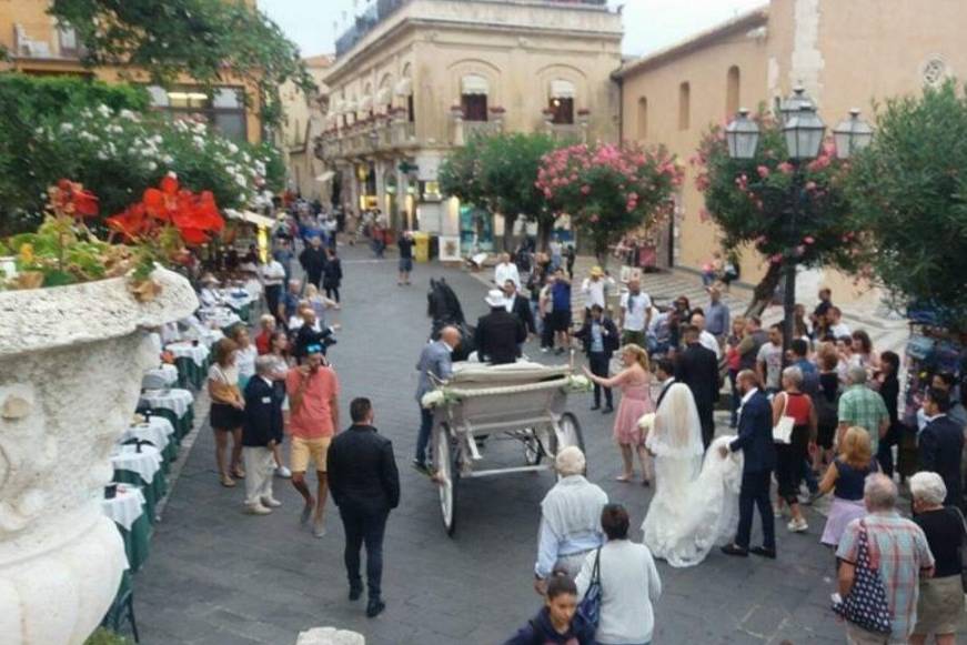 Matrimonio in terrazza Taormina