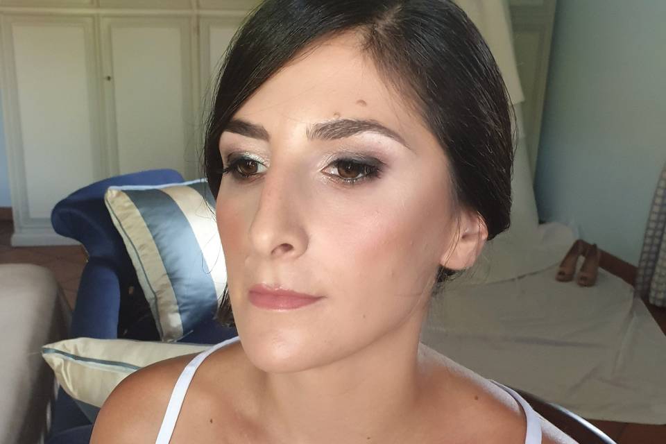 Makeup sposa minimal