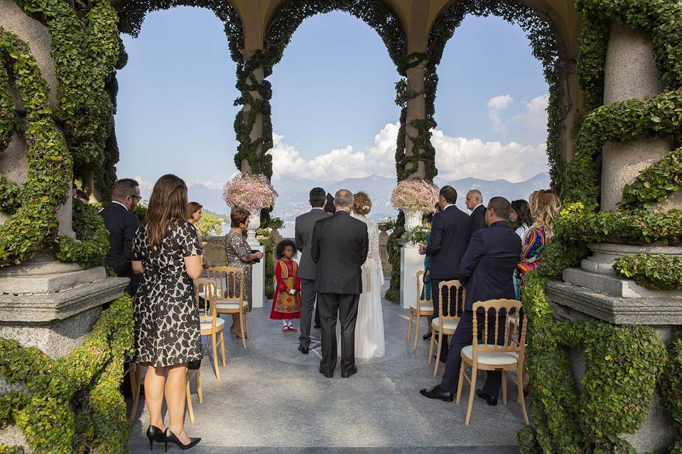 Matrimonio sul lago