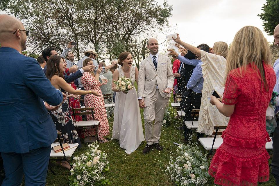 Matrimonio nel chianti