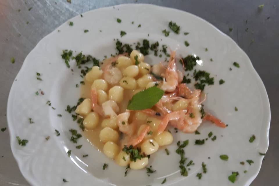 Gnocchetti agli scampi