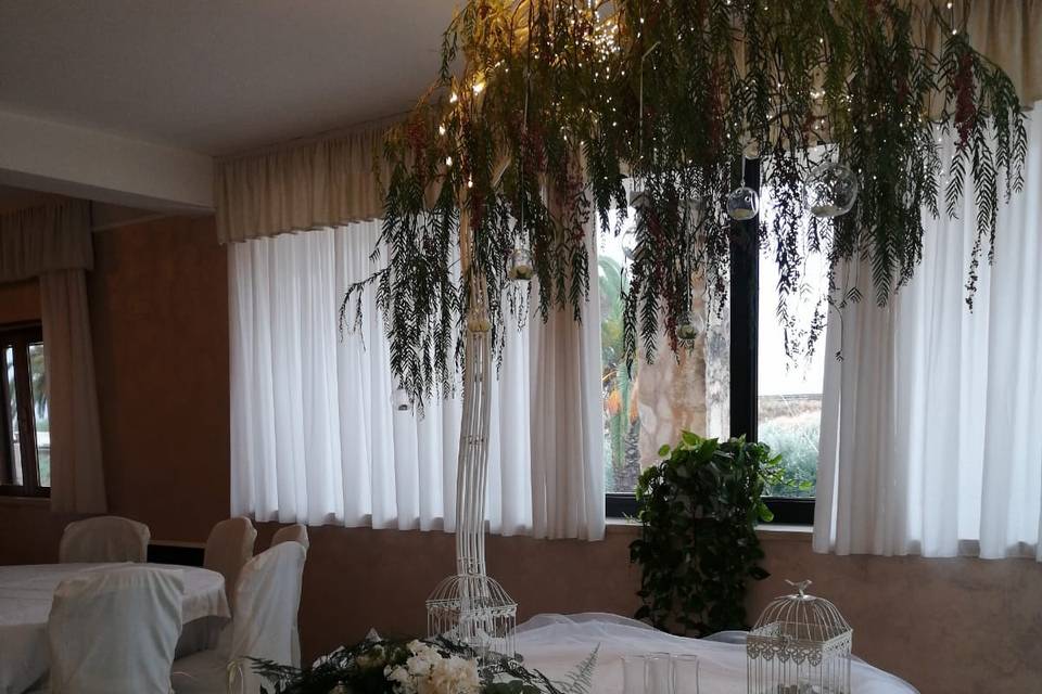 Allestimento green chic