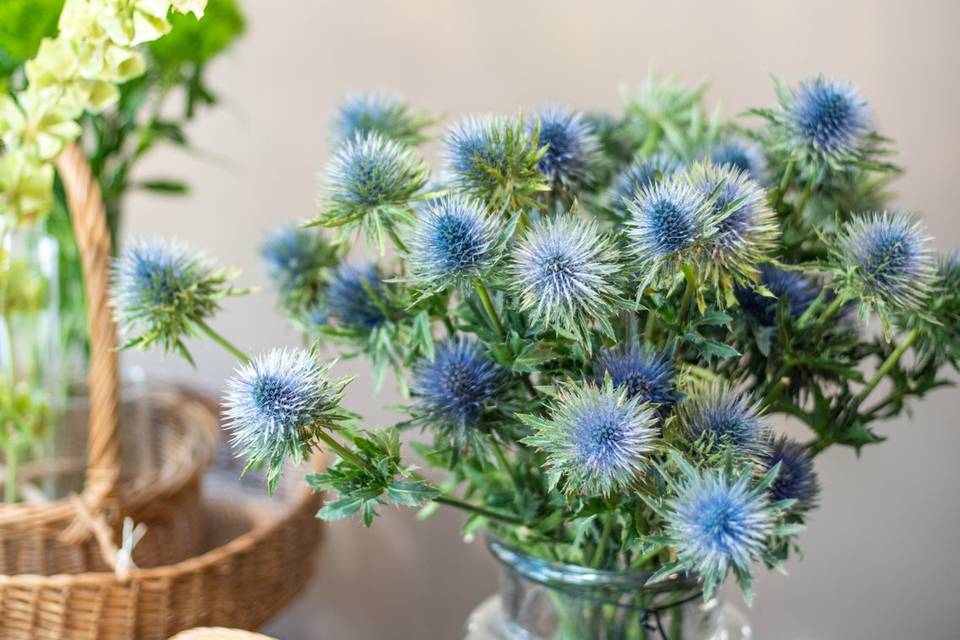 Vaso Fiori Blu