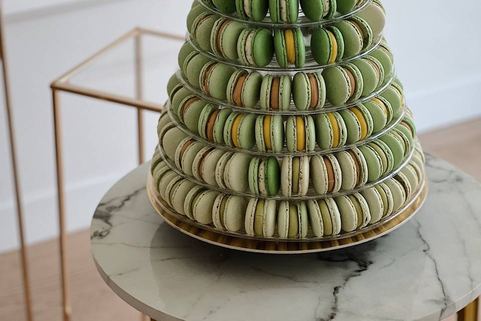 Piramide di macarons