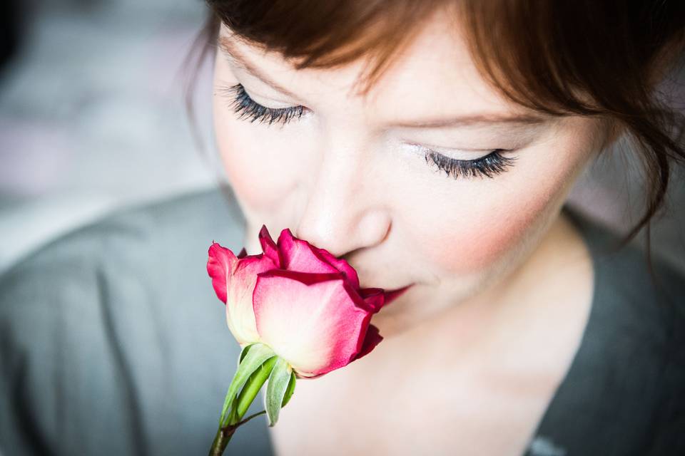 La sposa in preparazione