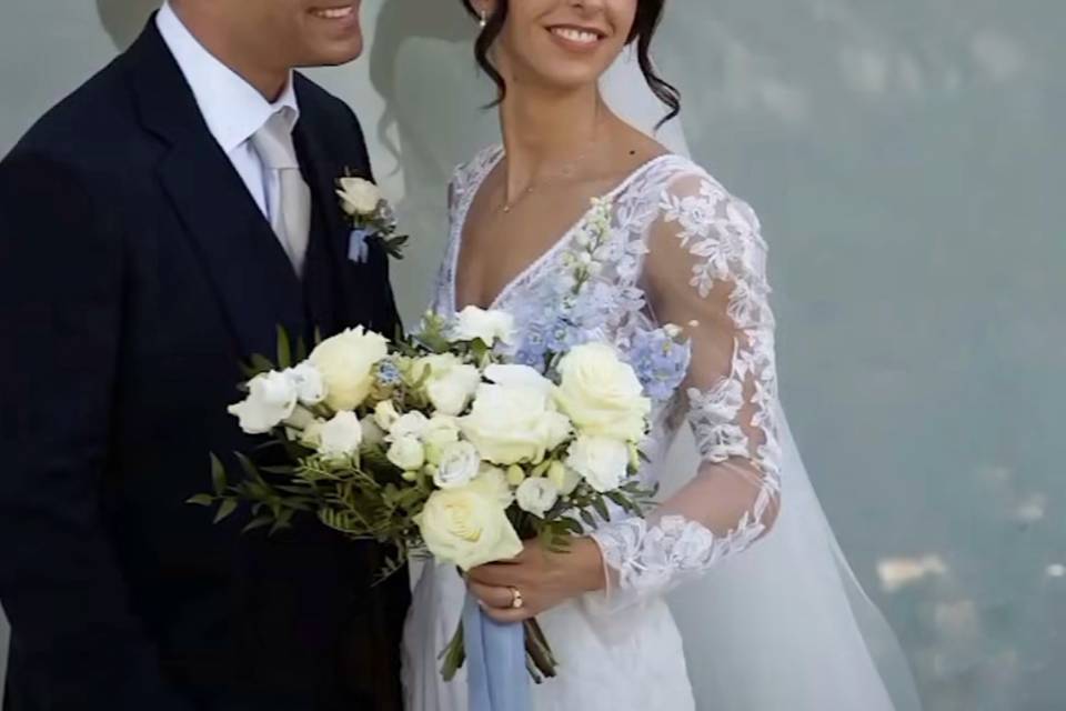 Bridal makeup and hair