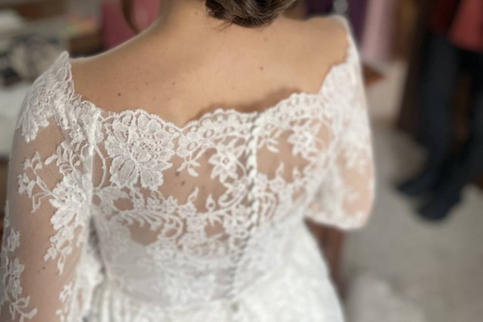 Bridal hair