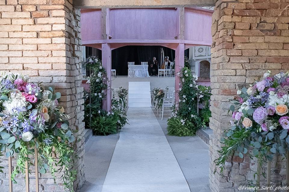 Allestimento Matrimonio civile