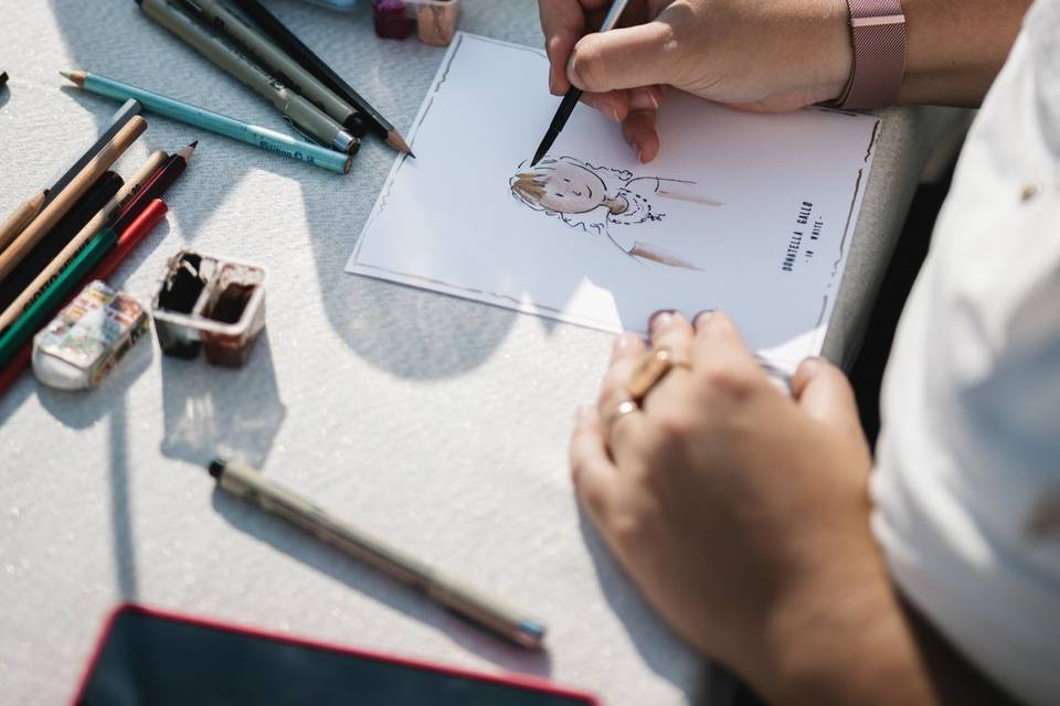 Live sketching
