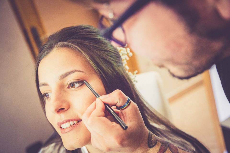 Preparazione sposa