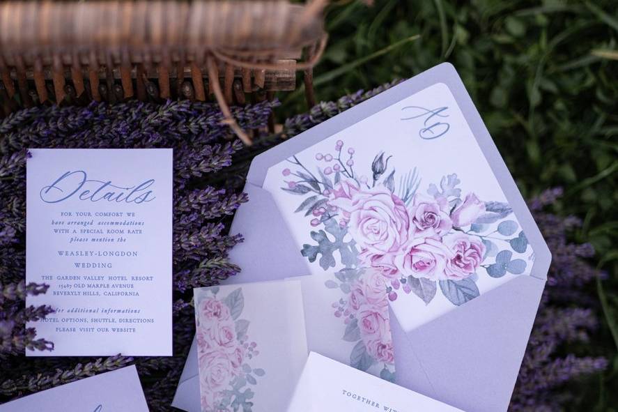 Lavender Wedding Theme