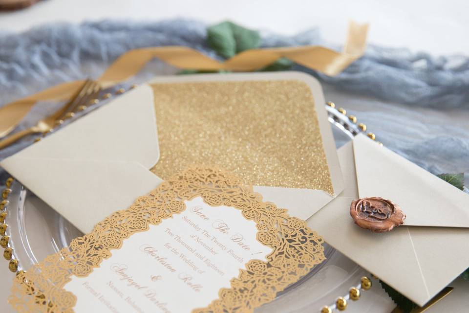 Gold Wedding Theme