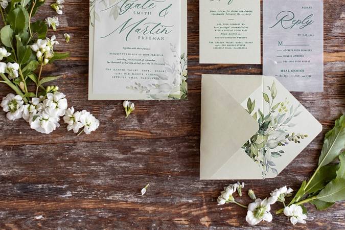 Botanical Wedding Theme