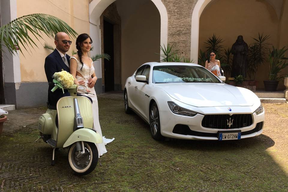 Maserati e Vespa 50 Special