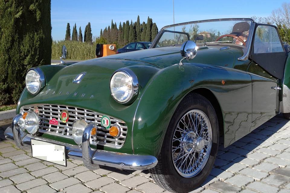 Triumph TR 3A, anno 1959