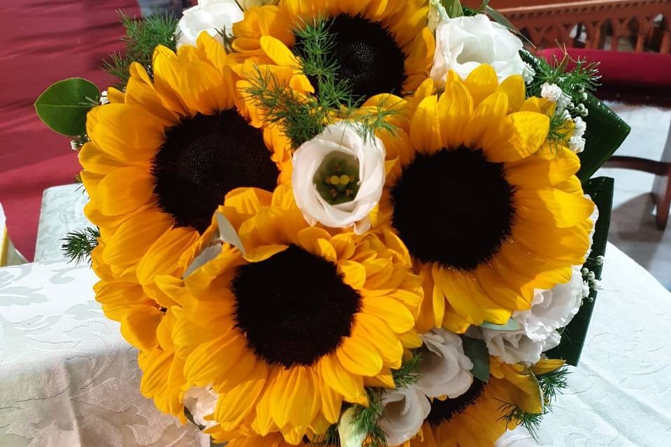 Bouquet girasoli