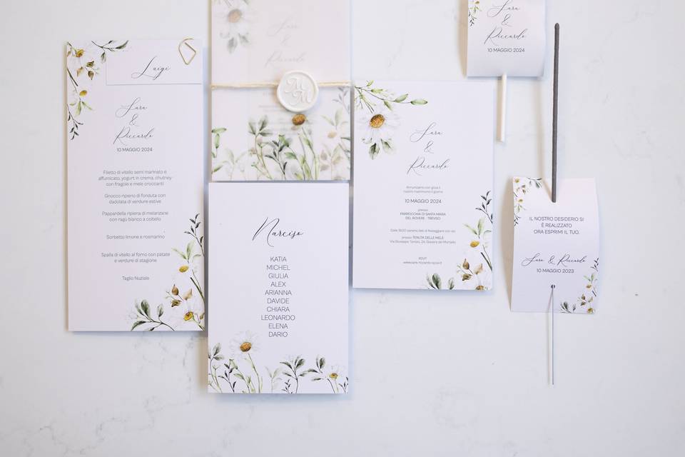 Wedding Stationery Margherite