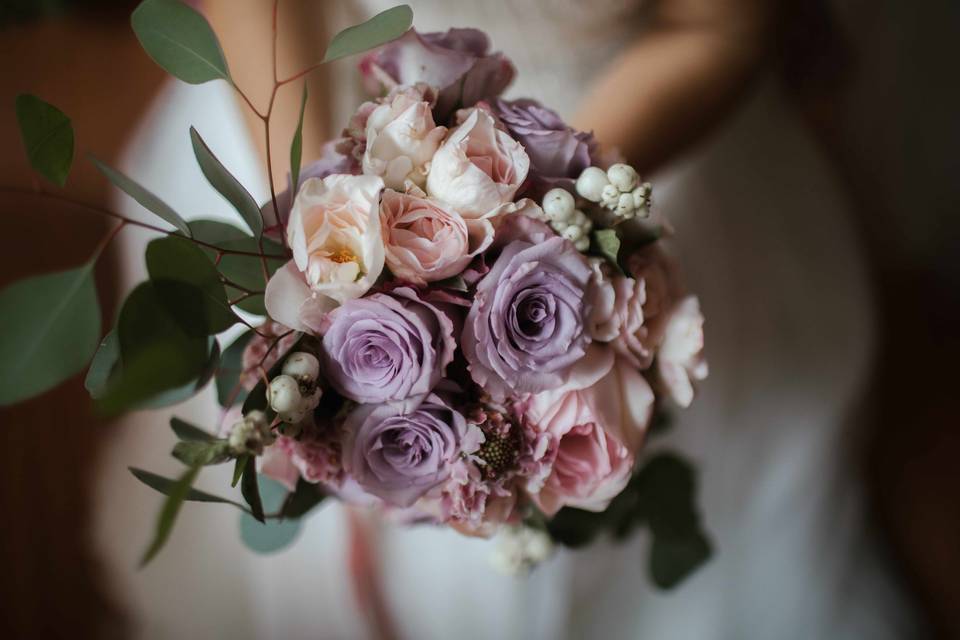 Romantico e prezioso bouquet