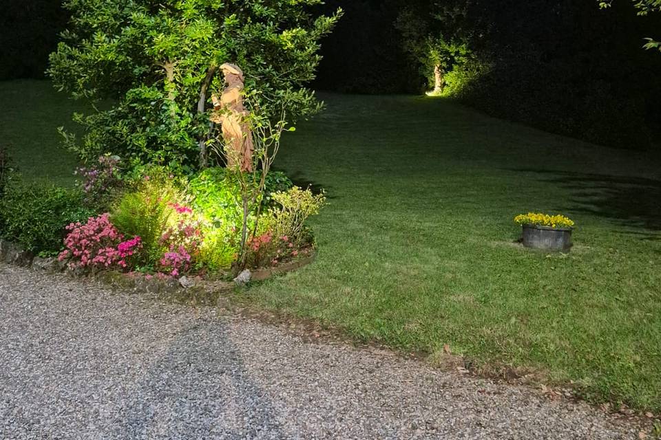 Parco illuminato