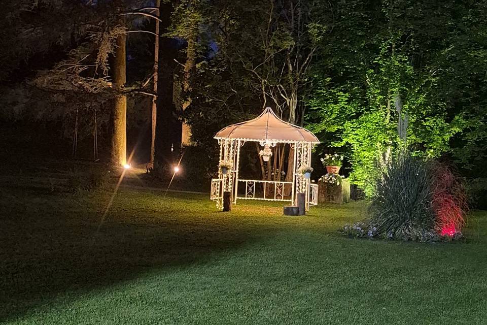 Gazebo taglio torta
