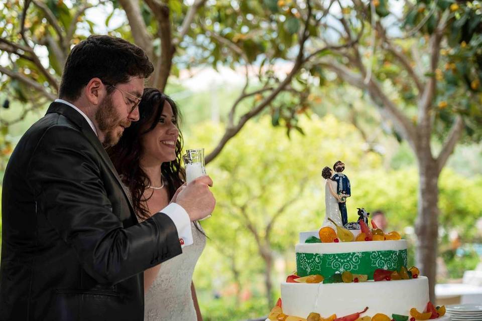 Taglio della torta