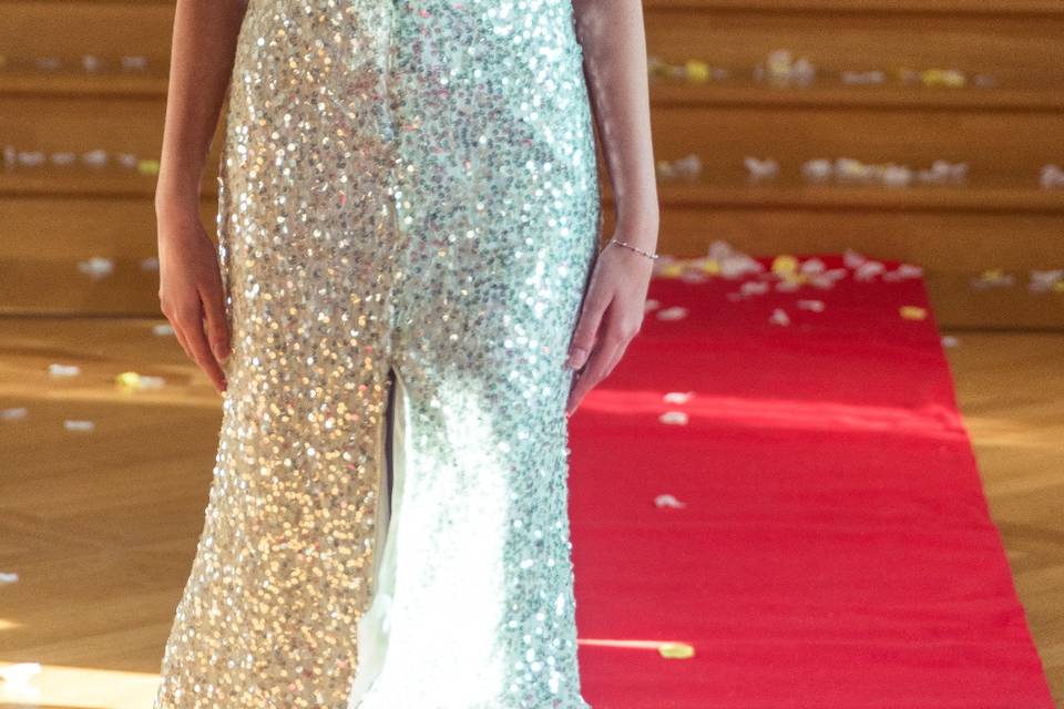 MIA abito in paillettes