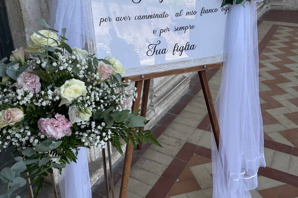 La dedica per il papà