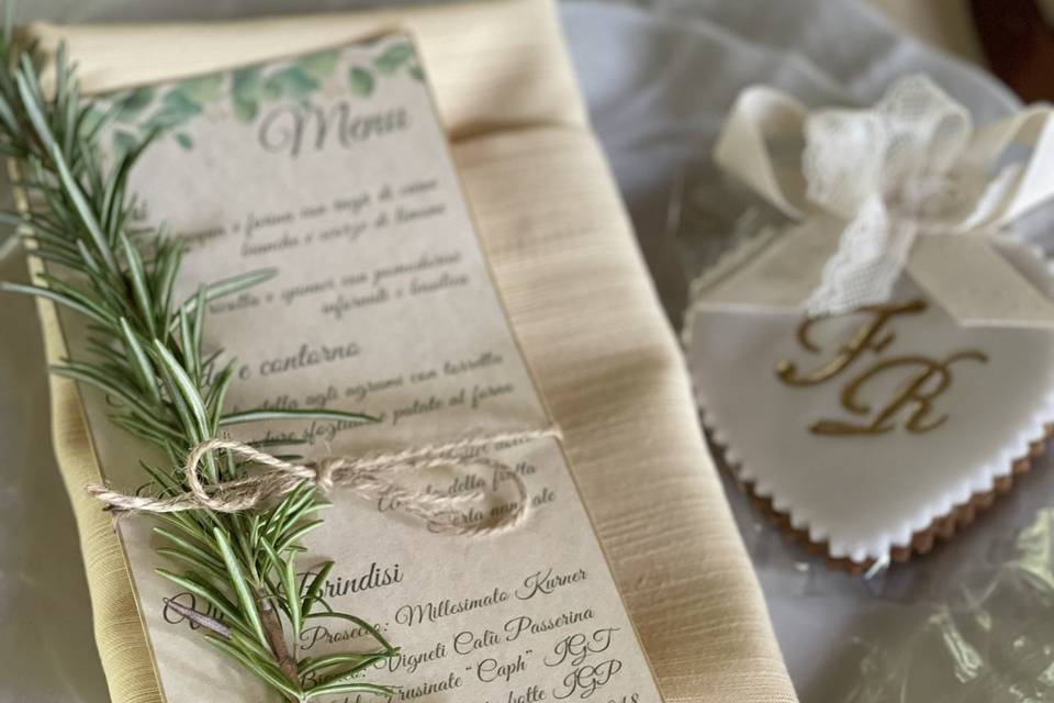 Menu segnaposto