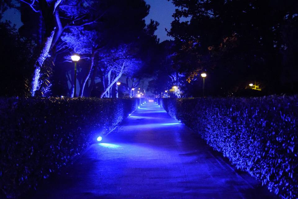 Illuminazione giardino