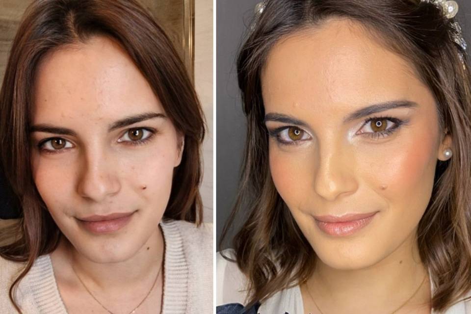 Trucco sposa luminoso